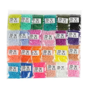 2.6mm/5mm Perler Fuse Beads 72 Colors Melting Iron Beads Kit Hama