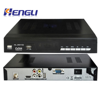 Récepteur satellite intelligent DVB-S2 1080P HD MPEG4, décodeur satellite DVBS2, décodeur numérique