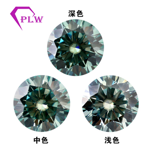 Gemas de Provence Al por mayor de color azul moissanite <span class=keywords><strong>diamante</strong></span> piedra suelta - Product Image 5