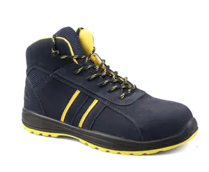 无金属最佳品质工业 ce认证橡胶外底男士工作安全鞋