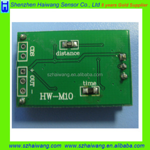 HW-M10 DC 5 V Micro-ondes Radar Module 10.52 GHz 360 degrés de Détection 8-12 m Signal Sortie - Product Image 2