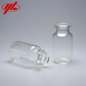 Borosilicate Medical Liquid Packaging Material Transparent Glass Vial Bottle