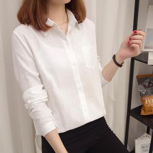 Camisa <span class=keywords><strong>de</strong></span> <span class=keywords><strong>vestir</strong></span> <span class=keywords><strong>de</strong></span> manga larga <span class=keywords><strong>de</strong></span> un bolsillo <span class=keywords><strong>de</strong></span> color blanco <span class=keywords><strong>de</strong></span> señora <span class=keywords><strong>de</strong></span> oficina <span class=keywords><strong>de</strong></span> alta calidad <span class=keywords><strong>para</strong></span> <span class=keywords><strong>mujer</strong></span> - Product Image 6