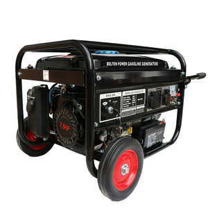 2.5kw अधिकतम <span class=keywords><strong>2.8kw</strong></span> 2800 एकल चरण 7HP बिजली के शुरू के साथ पहियों के साथ OEM बैटरी बैटरी के बिना गैसोलीन जनरेटर - Product Image 3