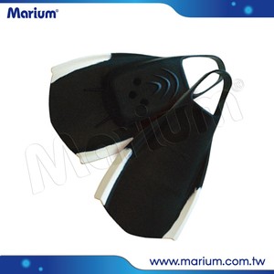 Ailerons de natation en caoutchouc à lame courte durables pour sports nautiques, natation et surf - Product Image 4