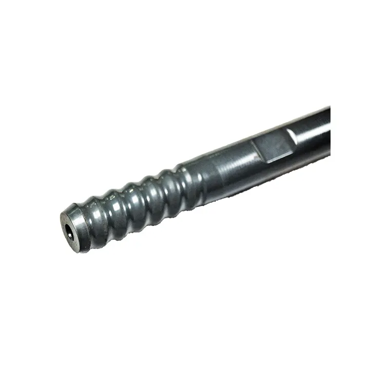 Hot Sale R25 R32 T38 T45 T51 threaded drill rod extension rod rock drill rod with high quality