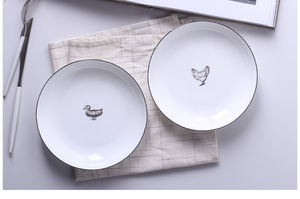 Alibaba más vendidos porcelana fina profunda cena platos de cerámica set placa de <span class=keywords><strong>la</strong></span> porción para el <span class=keywords><strong>restaurante</strong></span> - Product Image 4