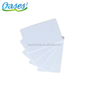 <span class=keywords><strong>Carte</strong></span> d'identité en PVC vierge avec puce NFC215 imprimable par jet d'encre avec revêtement nano 30Mil - Product Image 3
