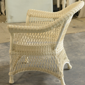 Canapé-lit <span class=keywords><strong>en</strong></span> rotin synthétique PVC résine <span class=keywords><strong>de</strong></span> <span class=keywords><strong>jardin</strong></span> d'extérieur et d'intérieur tout temps blanc Lowes - Product Image 3