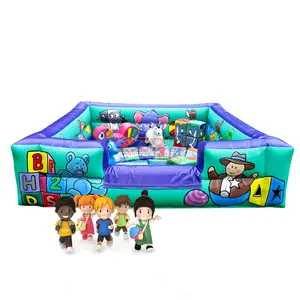 Надувная игровая площадка для помещений, надувные шарики для коммерческого использования, надувной океанский бассейн для детей