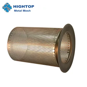 Easy To Use Stainless Steel Woven Metal Wire Mesh Basket Filter For Industrial