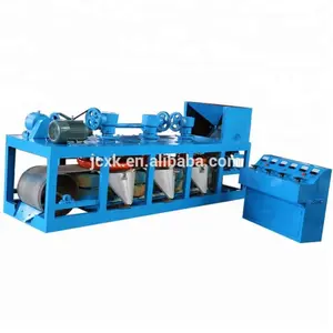 Multi application electric magnetic belt type three-disc magnetic separator