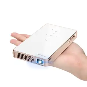 P8 Mini Dlp Projector, 1080P Airplay Mirroring Pico Video Projector Ondersteuning Ios & Android Apparaat Usb Tf Sd-kaart Pc Verbinding