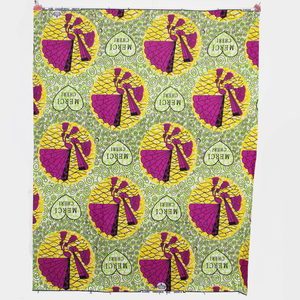 En gros <span class=keywords><strong>pas</strong></span> <span class=keywords><strong>cher</strong></span> 100% coton ankara africain véritable cire imprimé tissu pour robe - Product Image 4