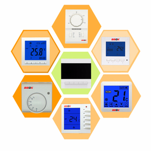 Wholesale large lcd 5 - 1 - 1 dia program air conditioner thermostat - Product Image 5
