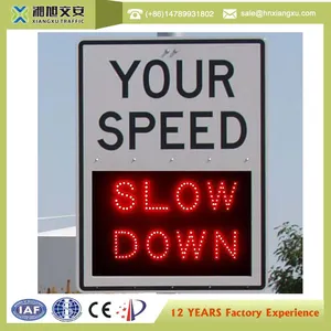 Proveedores en china signo signo de velocidad por radar de velocidad detector de radar virginia