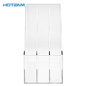 Acrylic máy tính để bàn tài liệu/file/thư sorter, plexiglass tạp chí chủ đứng văn phòng tổ chức - Product Image 3