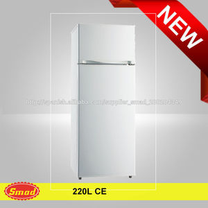 Varios Plata volumen elegante puerta doble nevera-congelador - Product Image 1