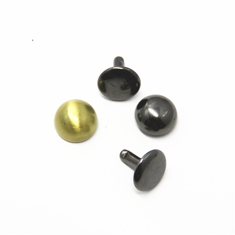 Заклепки для кожаного ремня с двойной головкой в виде гриба, 12 мм