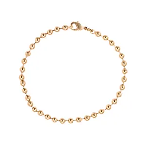 75185 Xuping fashion jewelry made in China wholesale simple gold bead bracelet for women