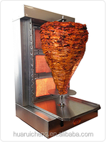 Machine à shawarma au gaz pour restaurant commercial, usage intensif