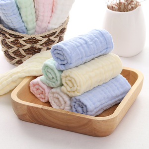 U-HomeTalk Débarbouillettes en mousseline UT-BJ005 pour bébé/Lingettes en mousseline naturelle pour bébé/Serviette douce pour nouveau-né et gant de toilette en mousseline - Product Image 2