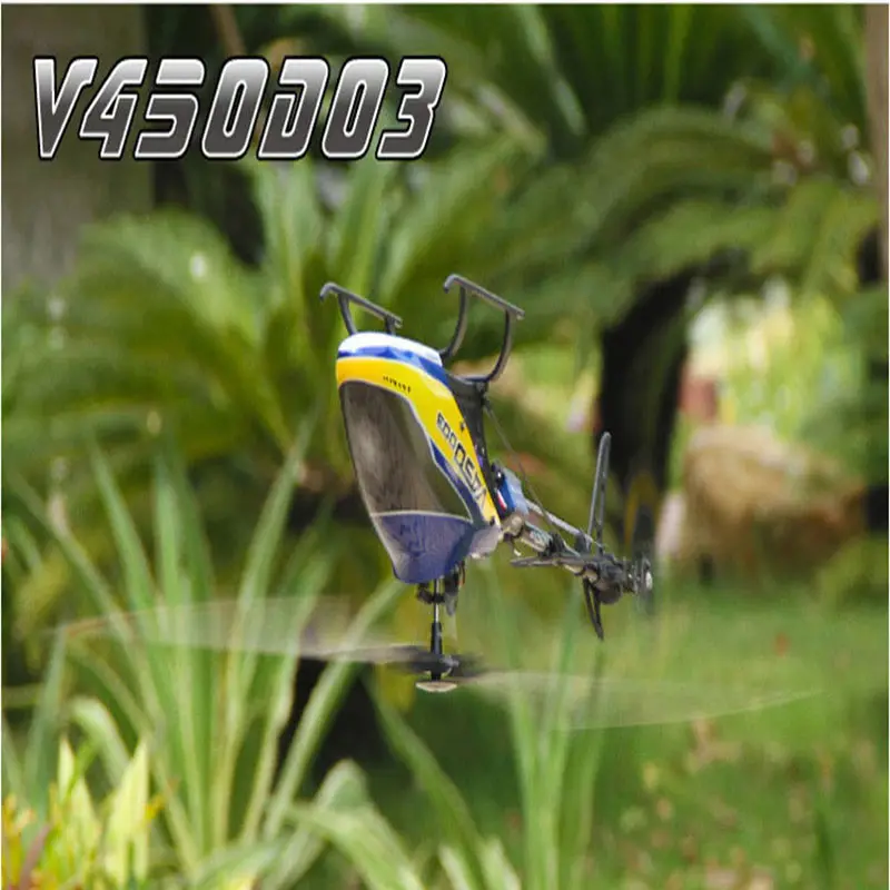 Walkera V450D03 6 축 자이로 Flybarless 3D RC 헬리콥터 DEVO 7 송신기 RTF 2.4GHz