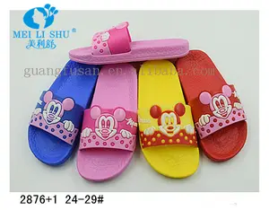 Warna Manis Kartun Lembut Kids EVA Sandal