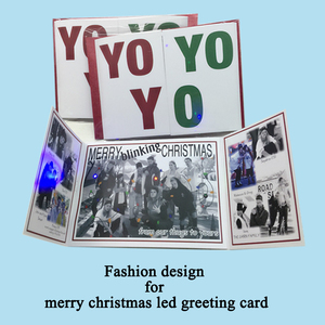 Personnalisé Fantaisie clignotant led module pour carte de voeux De Noël 2018 - Product Image 5