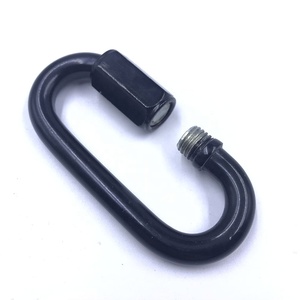 Accessoires de quincaillerie plaqués BT-508 crochets de peignoir à liaison rapide noirs, raccords de levage à liaison rapide - Product Image 3