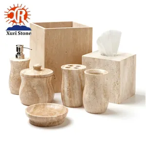 Popolare <span class=keywords><strong>Marmo</strong></span> Resina <span class=keywords><strong>Accessori</strong></span> Da <span class=keywords><strong>Bagno</strong></span> <span class=keywords><strong>Accessori</strong></span> Per il <span class=keywords><strong>Bagno</strong></span> <span class=keywords><strong>Set</strong></span> con Dispenser di Sapone - Product Image 1