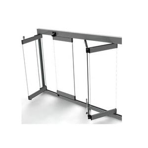 Cửa Kính Hiên Cửa Thấp Gấp Trượt Không Khung Cửa Accordion Ngoại Thất Màu Tùy Chỉnh Kích Thước Tùy Chỉnh CHÂU ÂU/Úc - Product Image 2