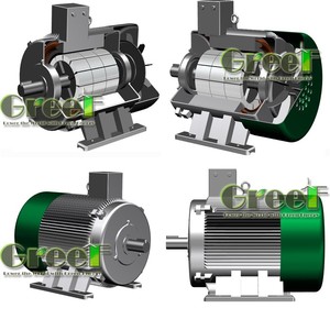 1MW 20RPM 낮은 RPM 영구 자석 모터, 3 단계 AC 영구 자석 발전기/발전기, 저속 바람 터빈 능률적으로 - Product Image 3