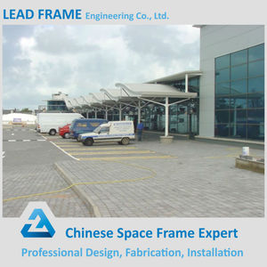 auvents métalliques prefab8 <span class=keywords><strong>hangars</strong></span> en acier utilisés pour le parking - Product Image 4
