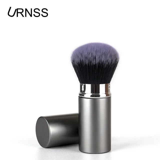 Hot-sale product of single wholesale short makeup retractable foundation brush blusher brushes