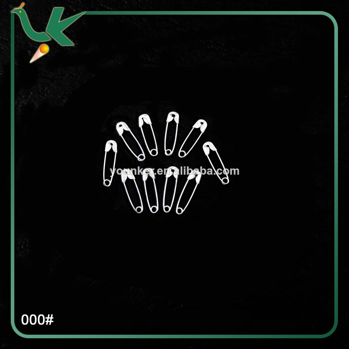 18mm серебряный цвет булавки оптовая