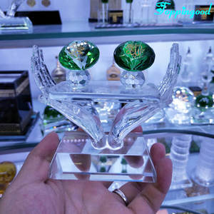 2019 Neuankömmling Gold gravur Kristall <span class=keywords><strong>Allah</strong></span> und <span class=keywords><strong>Muhammad</strong></span> Diamant - Product Image 2