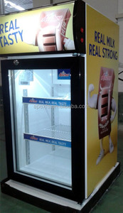80 litros de helado nuevo estilo pantalla <span class=keywords><strong>mini</strong></span> refrigerador congelador comercial - Product Image 3