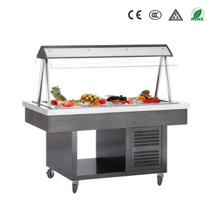 Chine fabricant commerciale en bois de refroidissement vitrines équipements <span class=keywords><strong>buffet</strong></span> de pour hôtel - Product Image 4
