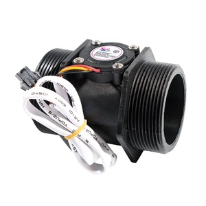 Màn Hình LCD Kỹ Thuật Số LCD-S Đồng Hồ Cảm Biến Lưu Lượng Nước Đồng Hồ Đo Lưu Lượng Lớn DN50 + Đầu Dò Nhiệt Độ - Product Image 4