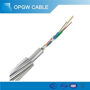La fuente del fabricante alta Qauality Aluminm tubo OPGW <span class=keywords><strong>Cable</strong></span> de <span class=keywords><strong>fibra</strong></span> óptica precio <span class=keywords><strong>por</strong></span> <span class=keywords><strong>metro</strong></span> - Product Image 1