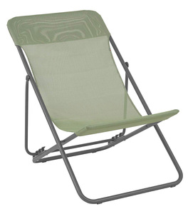 Sillón reclinable plegable para playa y jardín al aire libre, tumbona, columpio, silla de camping de tres posiciones - Product Image 2