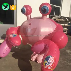 Disfraz Inflable de <span class=keywords><strong>Cangrejo</strong></span> <span class=keywords><strong>Gigante</strong></span> para Eventos Marinos, Disfraz Inflable de <span class=keywords><strong>Cangrejo</strong></span> Móvil Personalizado A2710 - Product Image 1