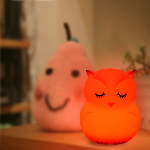 Xách Tay Dễ Thương Kitty Led Trẻ Em Ánh Sáng Ban Đêm Silicone Led Nhiều Màu Night Lamp,Usb Sạc Silicone Mềm Bé Nursery Đèn - Product Image 5