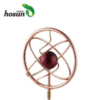 Fournisseur d'or Arroseur d'irrigation mobile rotatif de type vortex en acier inoxydable pour pelouse, ferme et jardin H1050mm