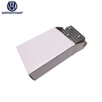 Stabilisateur de tension DC 25A 12V/24V/13.8V pour autoradio, sortie unique 13.8Vdc, étanche IP67, boîtier en aluminium, 345W