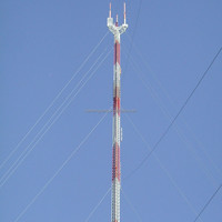 132kv 20m eléctrica de línea de transmisión de celosía tipo mástil comunicación torre de antena