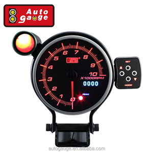 เครื่องวัดความเร็วมอเตอร์95มม.,หน้าจอ LED แสดงผลรอบต่อนาทีมีการเตือนจุดสูงสุดพร้อมไฟเปลี่ยนเกียร์ด้านนอก OLED - Product Image 1