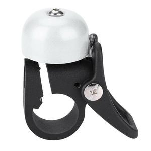 Repuestos para Scooter M365/M365 Pro <span class=keywords><strong>1S</strong></span>, Campana Eléctrica, Soporte de Liberación Rápida, Aleación de Aluminio, Duradero, Blanco y Negro - Product Image 4