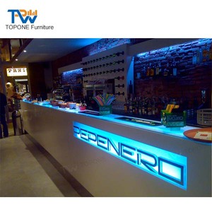 モダンな環境保護トップデザインLEDバー家具バーカウンター - Product Image 4